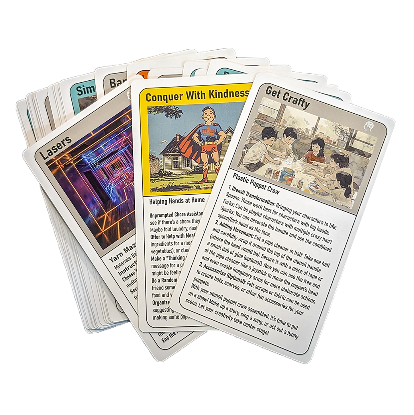 Activity Cards for Children: Engaging Screen-Free Activities to Spark Creativity and Combat Boredom