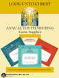Look Unto Christ: 2025 Annual Youth Meeting Activity and Agenda