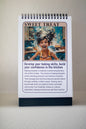 Discover the joy of baking with the 52-Week Self-Improvement and Character Development Flip Book! This image shows a child having fun in the kitchen, emphasizing the positive experiences and skills that baking can bring.